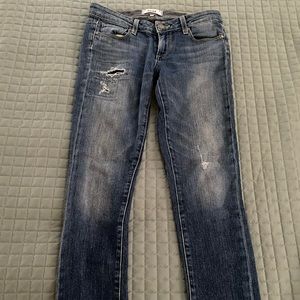 Paige Skinny Ankle Jeans Size 25